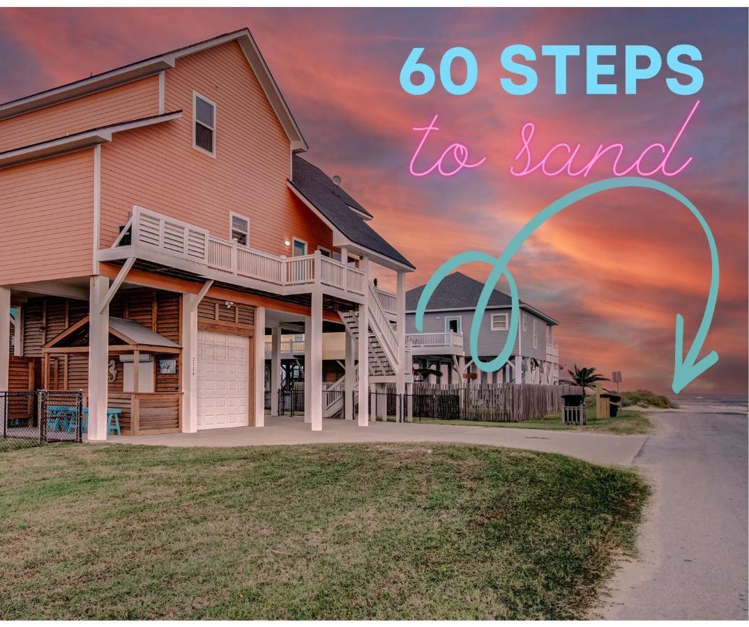 Spring Break Specials! Front Row Views - Tiki Bar - Playground Βίλα Bolivar Peninsula Εξωτερικό φωτογραφία